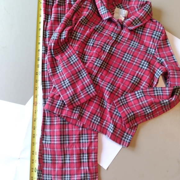 Girls pj's 2 PC red plaid perfect for the Holidays M (6X) by Karen Neuburger - Picture 1 of 2